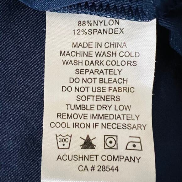 FootJoy Performance Golf Pullover Navy Blue Large - Picture 10 of 11